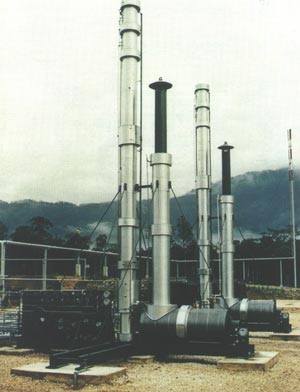 Inland Oil - miniature refinery PNG Highlands